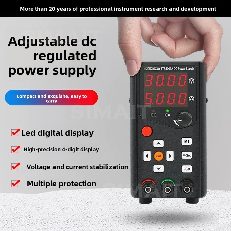 Programmable Dc Power Supply 30V 10A - Mini alimentation CC réglable programmable 30V