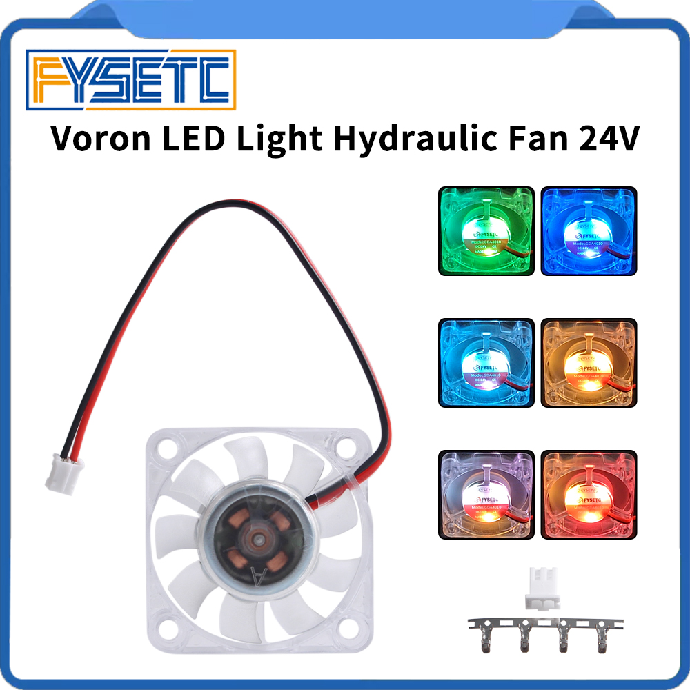 Voron 2.4 R2 Kit - FYSETC Voron 4010 ventilateur hydraulique éclairé