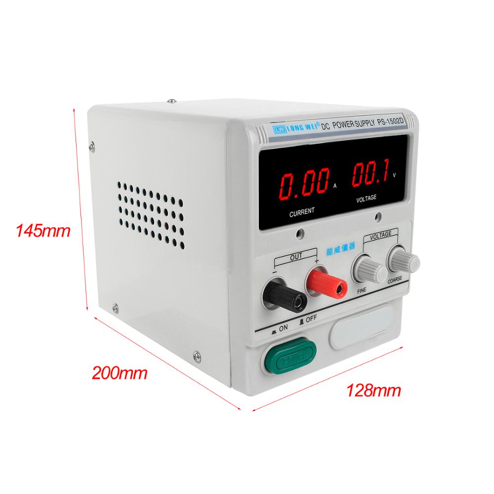 LW PS-1502D 1503D PS-1505D 15V - Linear Lab Power Supply Adjustable avis et prix